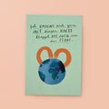Postcard “Hug”